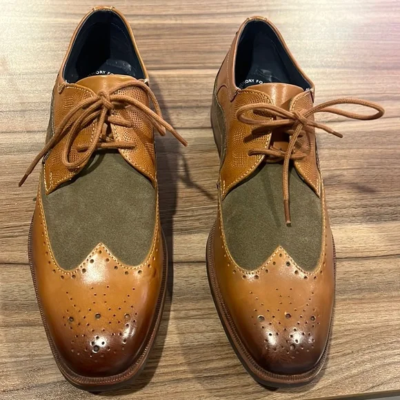 Stacy Adams Chestnut Leather Derbys Stacy Adams Men main image 4